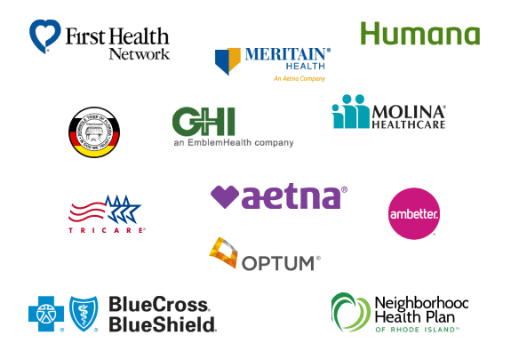 Insurance Logos for Recovery First Treatment Center