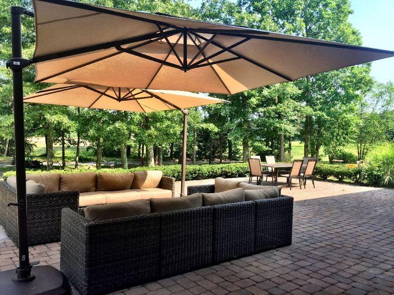 Outdoor Lounge at Enlightened Solutions